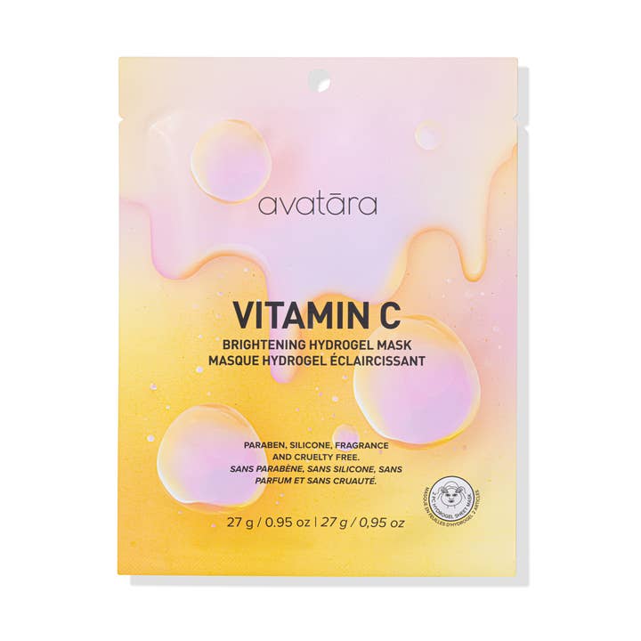 Masque Hydrogel Éclaircissant à la Vitamine C pour la vente par Avatara
