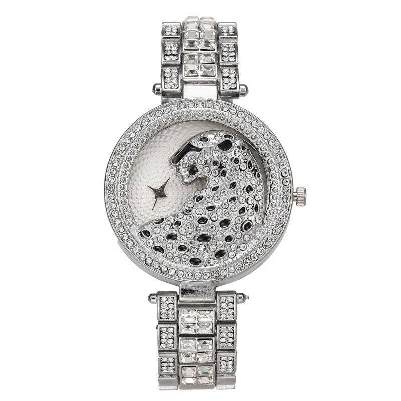 WoodWristCo – Großhandel Armbanduhr – Damen – Modische Damenuhren mit Leopardenarmband4