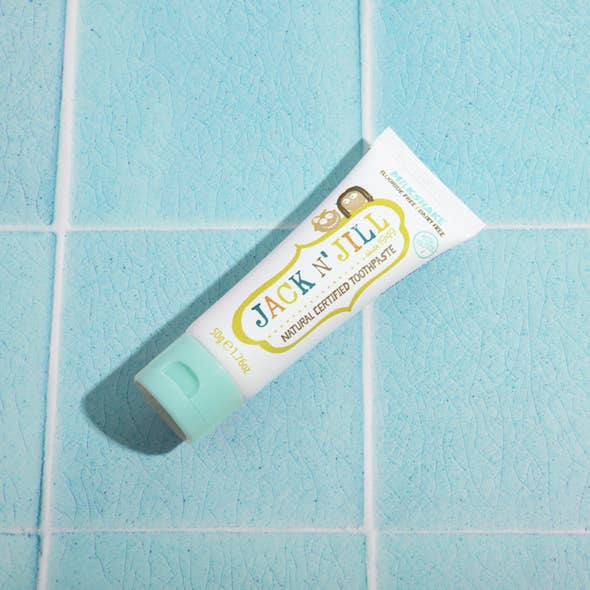 Jack N' Jill Kids & NFco - Wholesale Toothpaste - Jack N' Jill Natural Certified Kids Toothpaste Milkshake 50g2