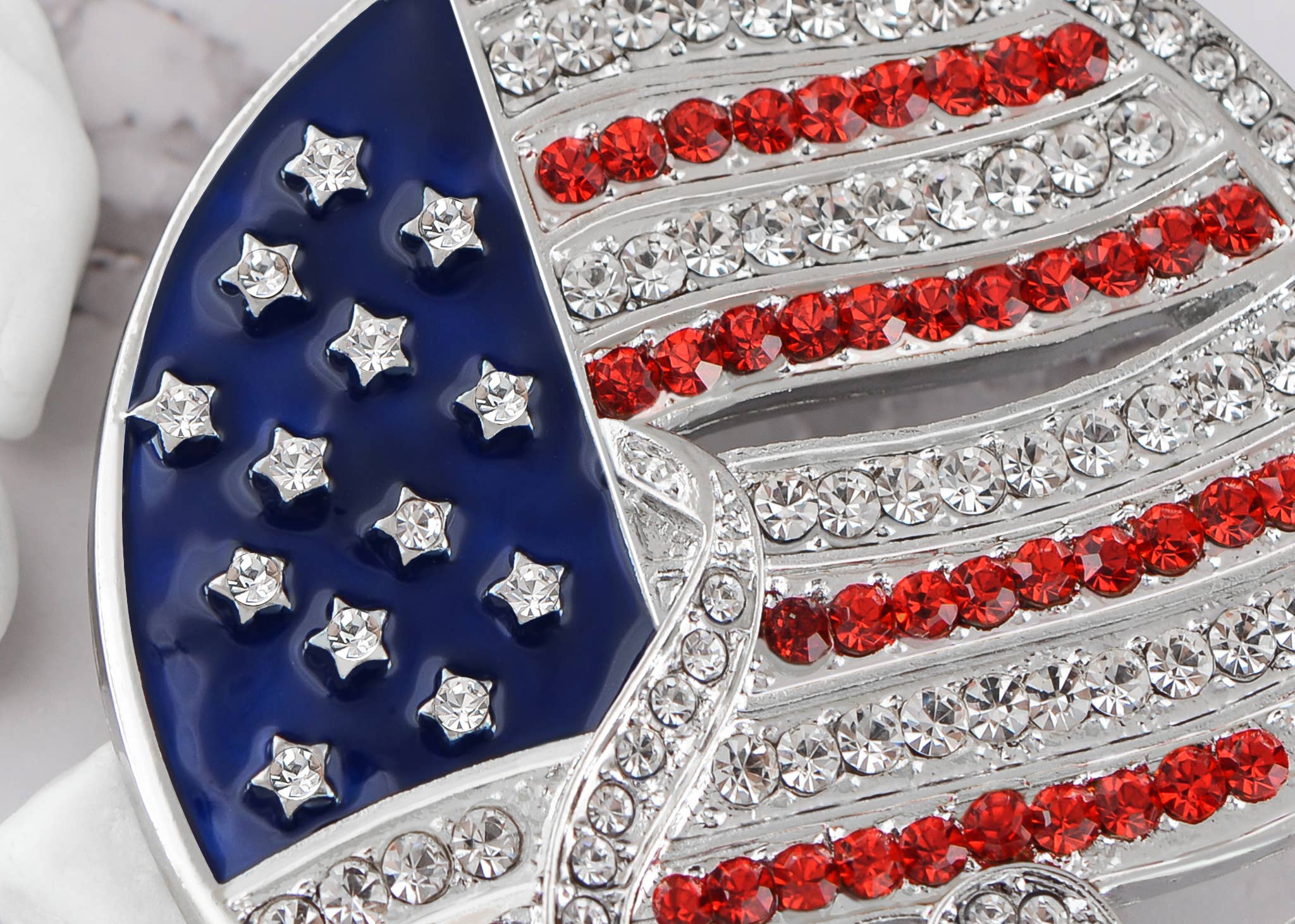 AK Brand – Großhandel Broschen – Brosche mit amerikanischer Flagge der USA, 4. Juli16