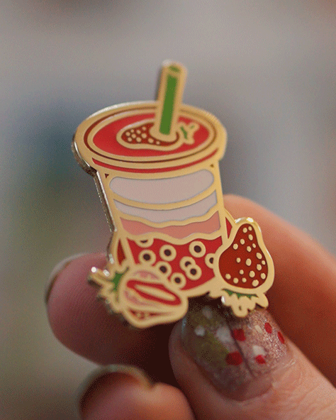 Kabujiro - Wholesale Lapel Pin/Button - Boba Bliss [vol 1.] Enamel Pin Blind Bag9