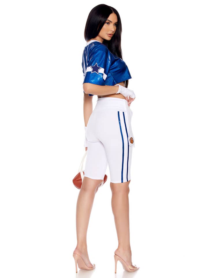 Multicolor Star MVP Sexy Football Player Costume for wholesale on Faire
