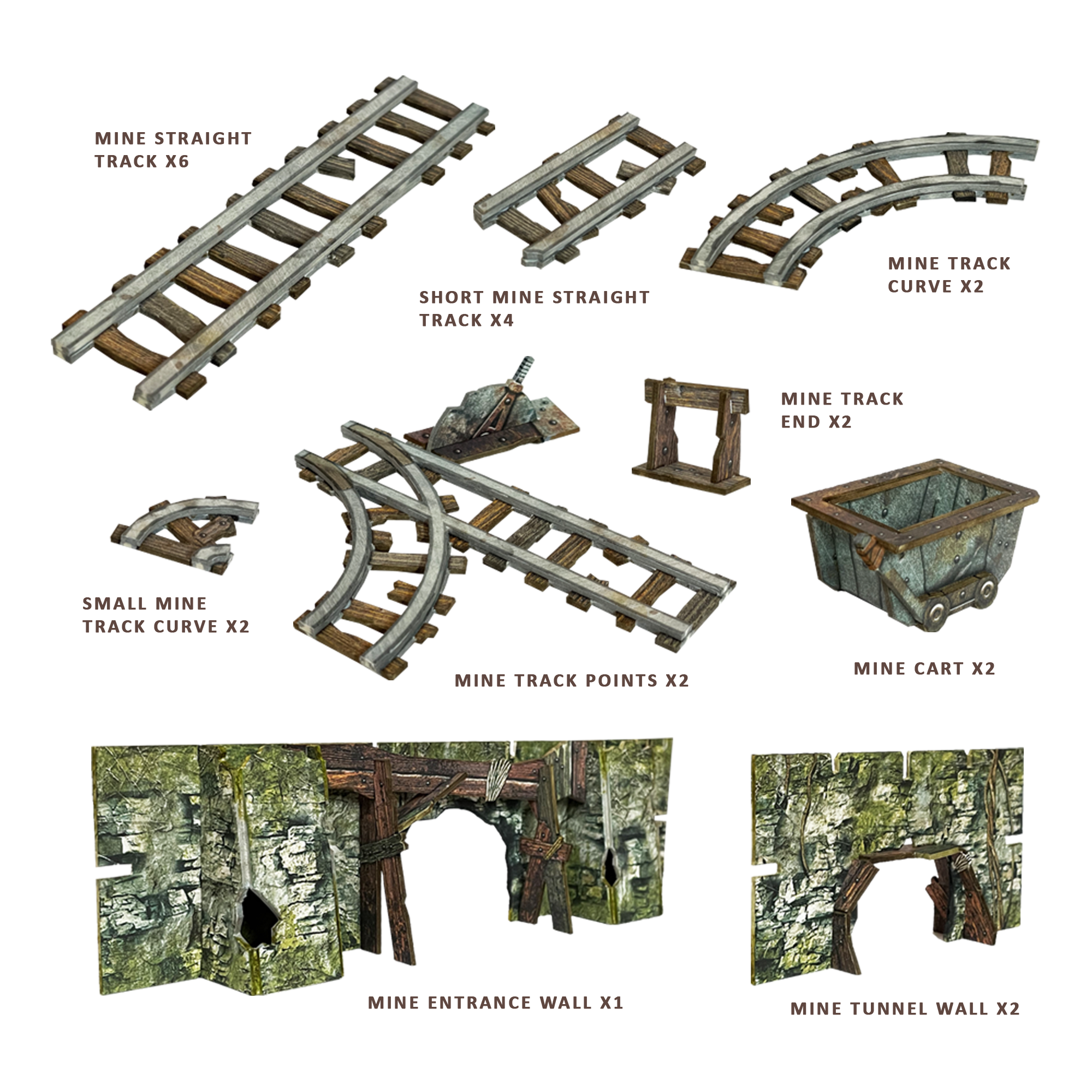 QMDirect - Wholesale Board Game - Battle Systems: Fantasy Dungeon - Mines of Meruta3