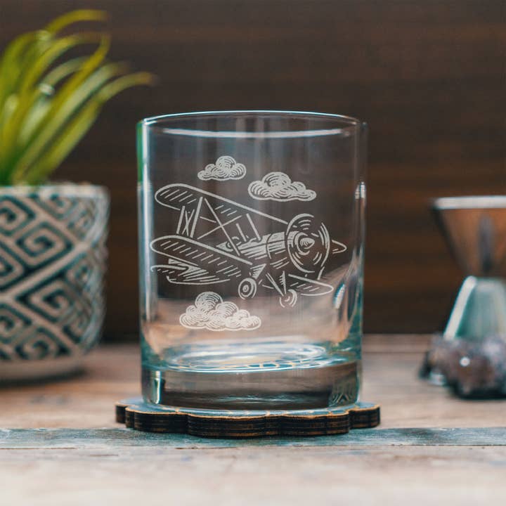 Benoit's Design Co. - Wholesale Cocktail/Liquor Glass - Biplane Glasses3