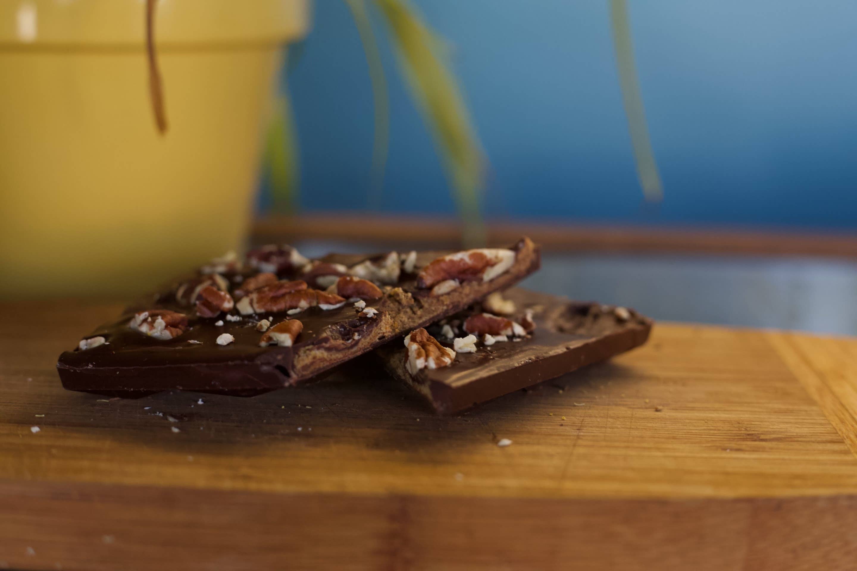 Farm Chocolate - Vente Barre chocolatée - Barre Praliné aux Pacanes3