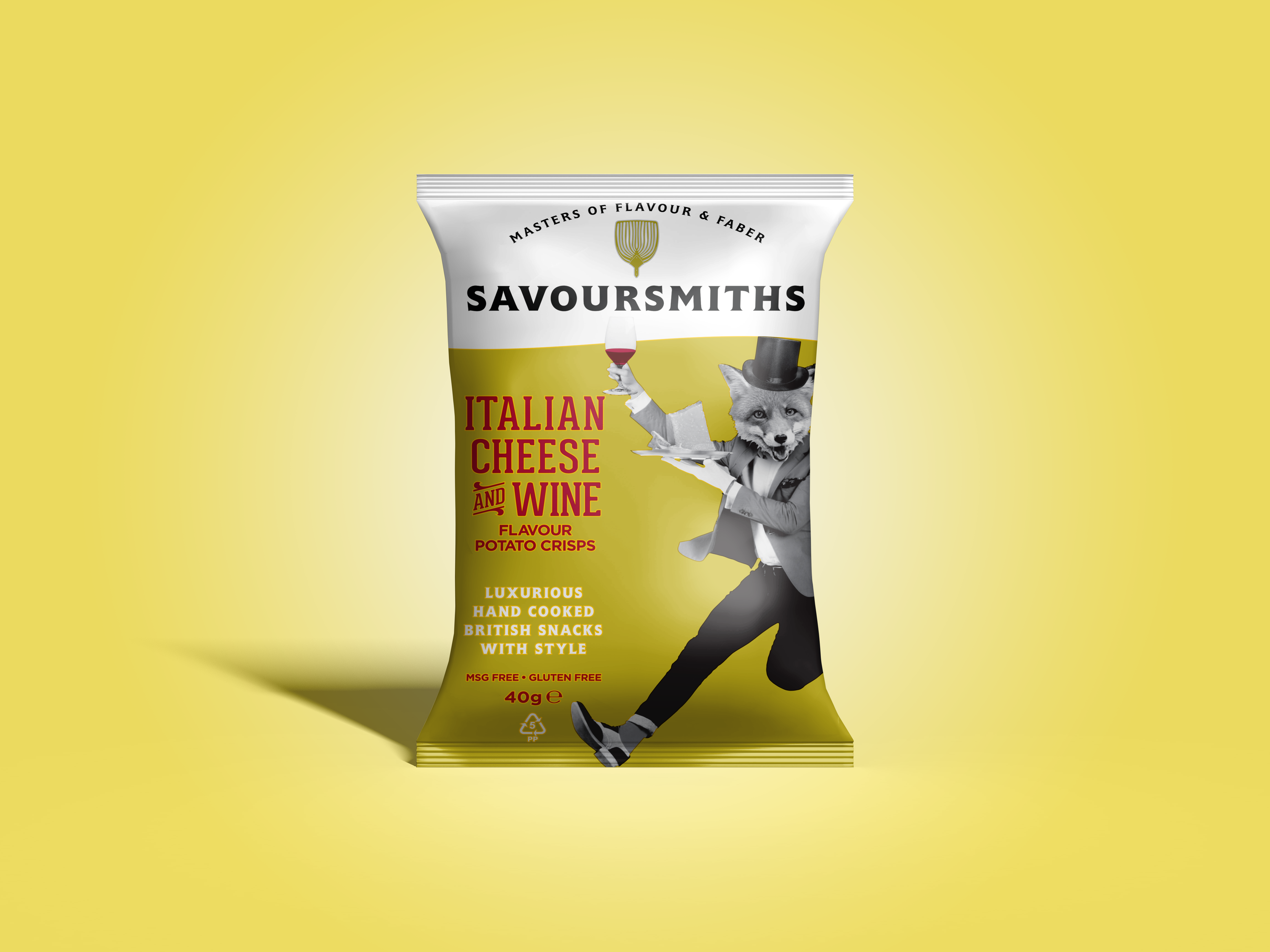 Savoursmiths – wholesale Crisps – Savoursmiths Italian Cheese and Wine Potato Crisps 150g1