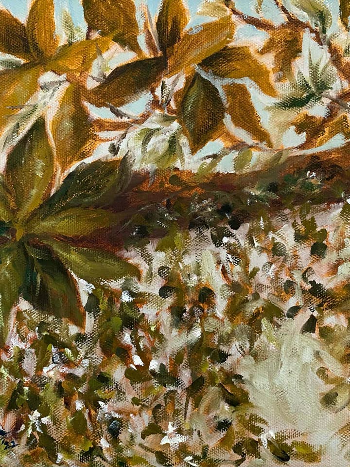 Velo verde - Lámina artística para venta al por mayor de Saffron Street Studio