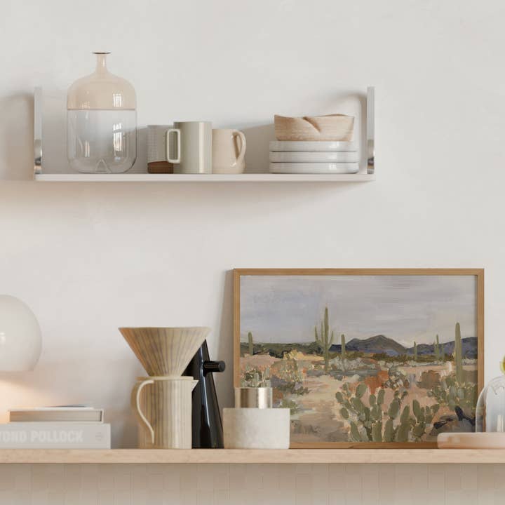 Laurie Anne Art – Impressão artística por atacado – Impressão Artística de Deserto ao Anoitecer - Crepúsculo1