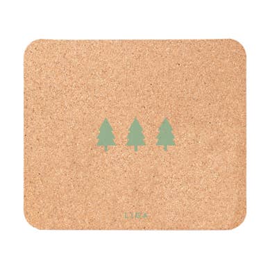 LIGA – wholesale Placemat – Cork Placemats Rectangle - Christmas Tree | Eco Homeware0