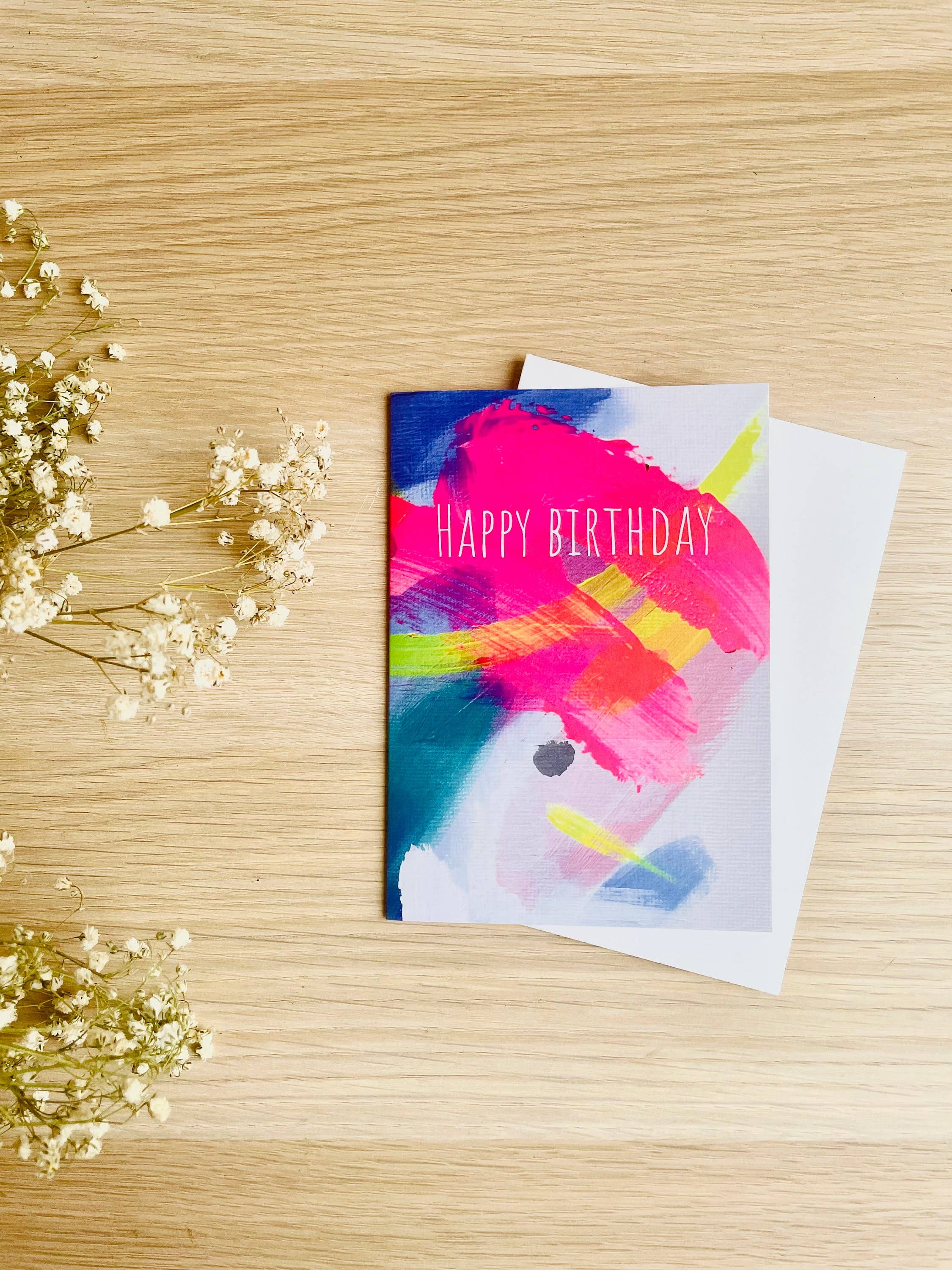Beth Garner - Wholesale Birthday Card - Happy Birthday - Swish and Dot Card4