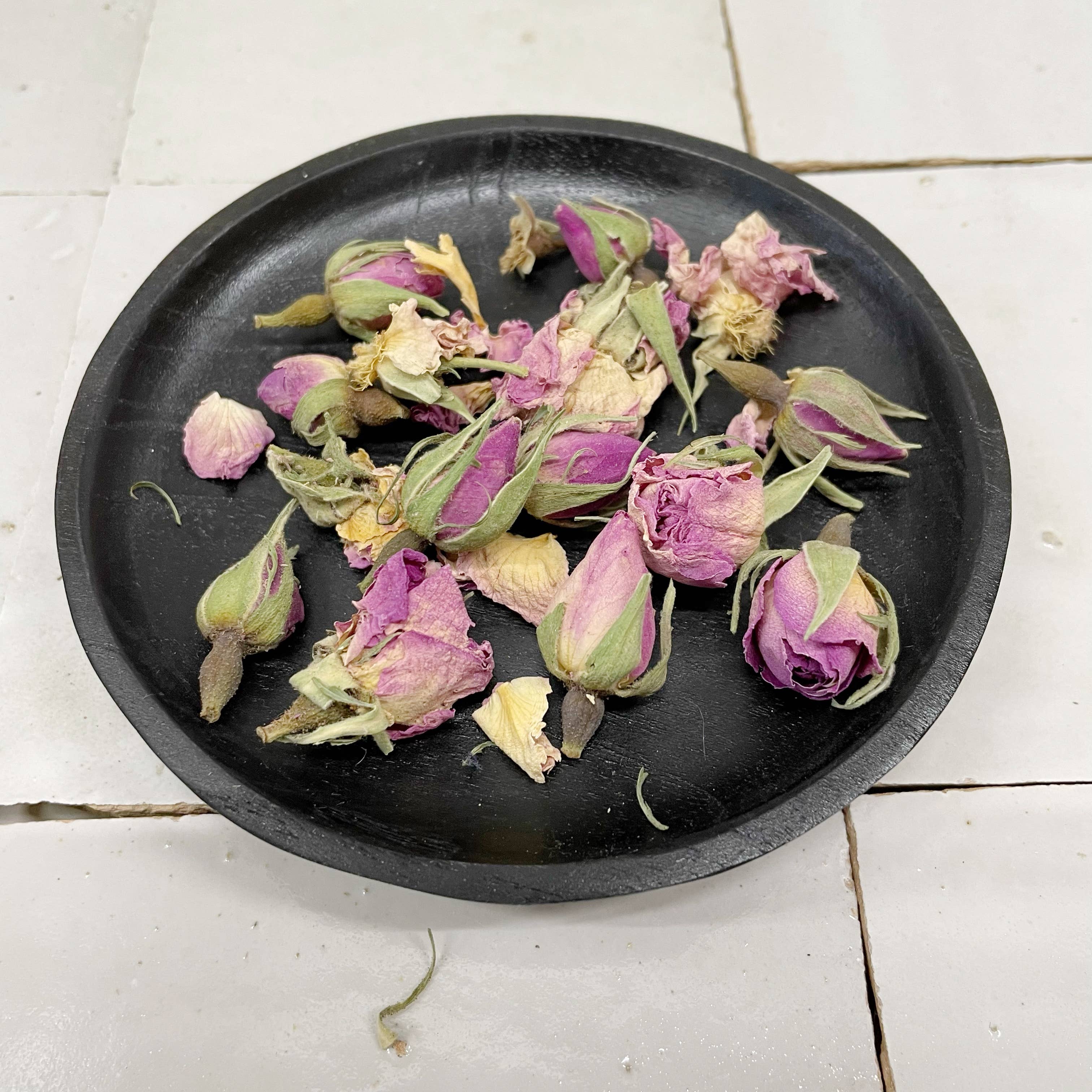 ByBazz - Wholesale Decorative Plate/Dish/Bowl - Schaaltje Teak Zwart 11cm1