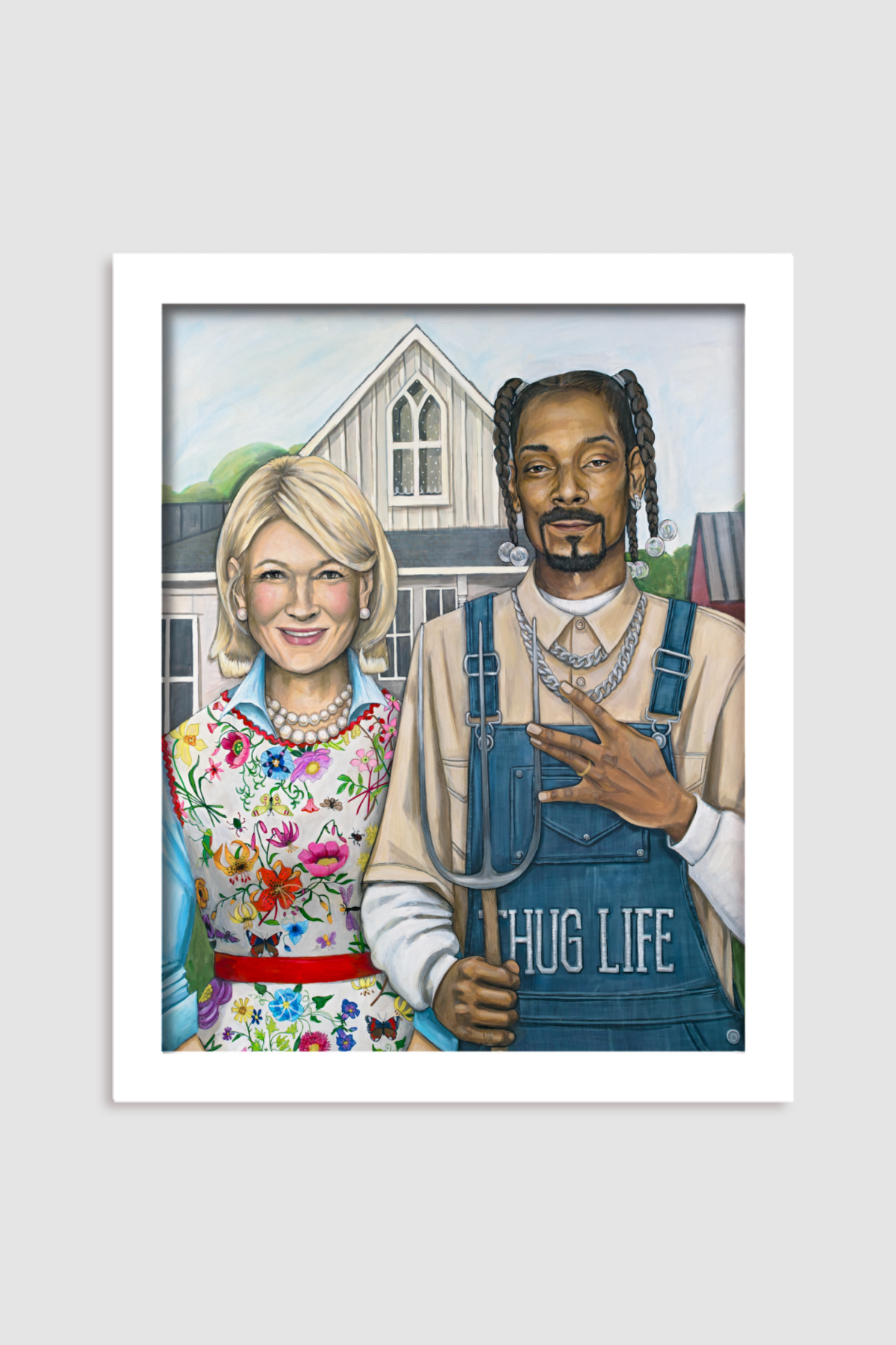 LX Artworks - Venta al por mayor Ilustración - Impresión en papel de American Hustle (Martha Stewart y Snoop Dogg)6