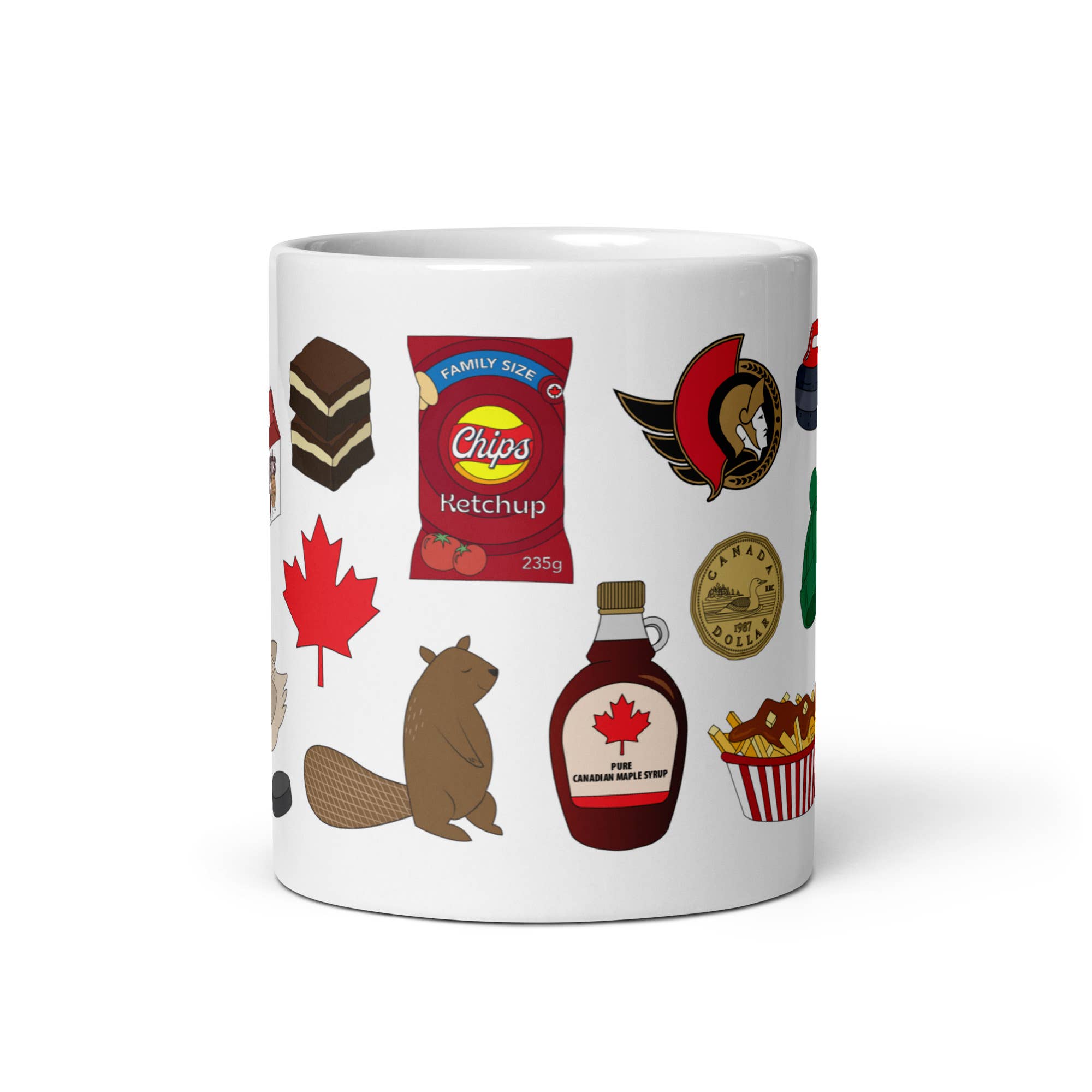 Poppermost Prints - Wholesale Coffee Mug - Canadian Favourites Mug (Ottawa Sens)2