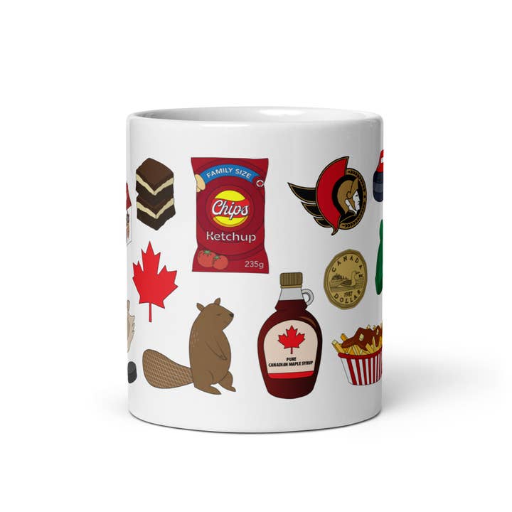 Poppermost Prints - Wholesale Coffee Mug - Canadian Favourites Mug (Ottawa Sens)2