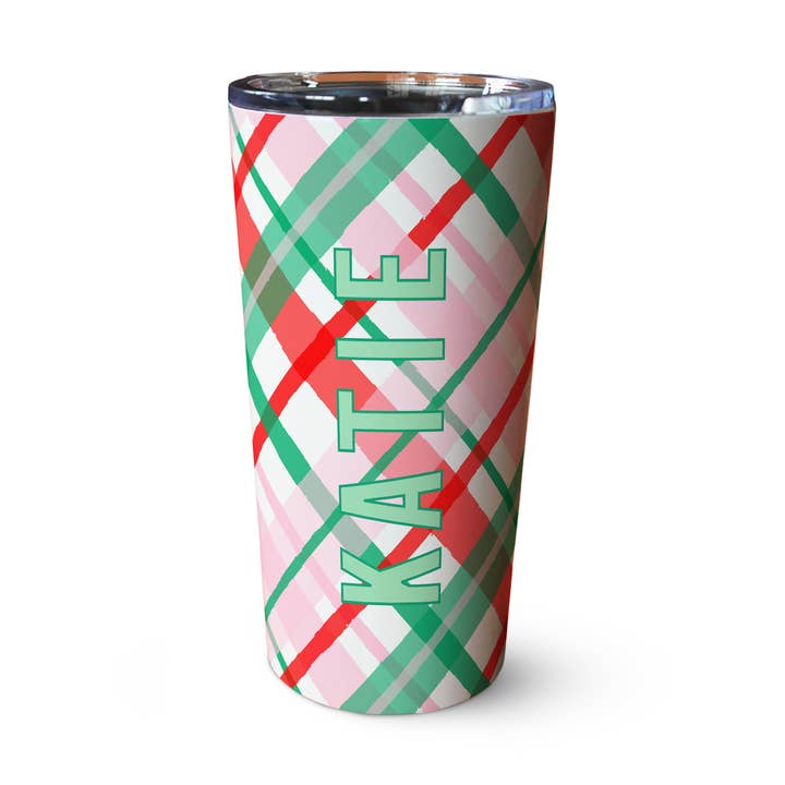 Julrutig | Rostfritt stålmugg | Ekologisk mugg för wholesale av Clairebella Personalized Gifts & Pillows