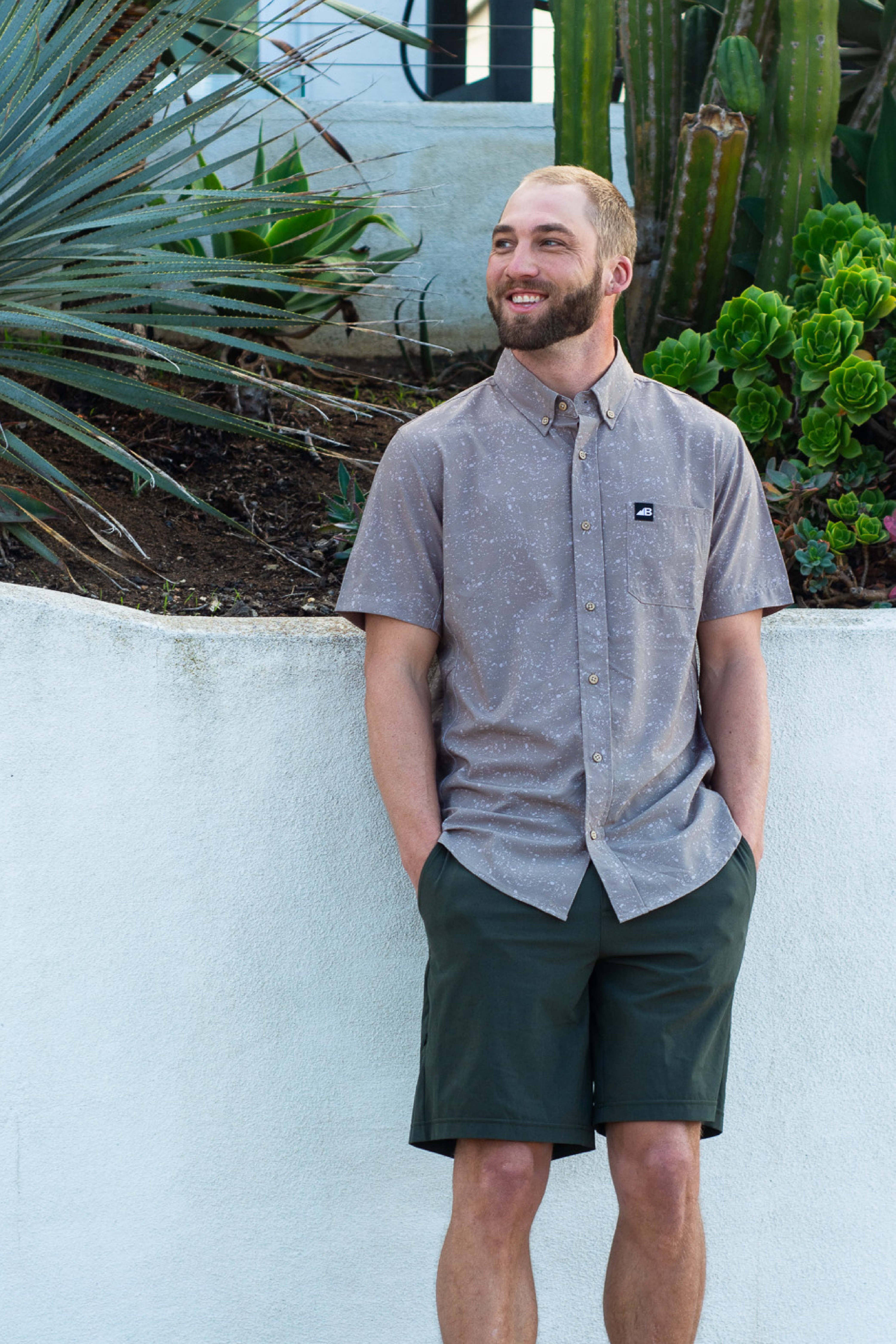 Belong Designs - Wholesale Button Down Shirt - Men's - Men's Vista Stretch Button Down17