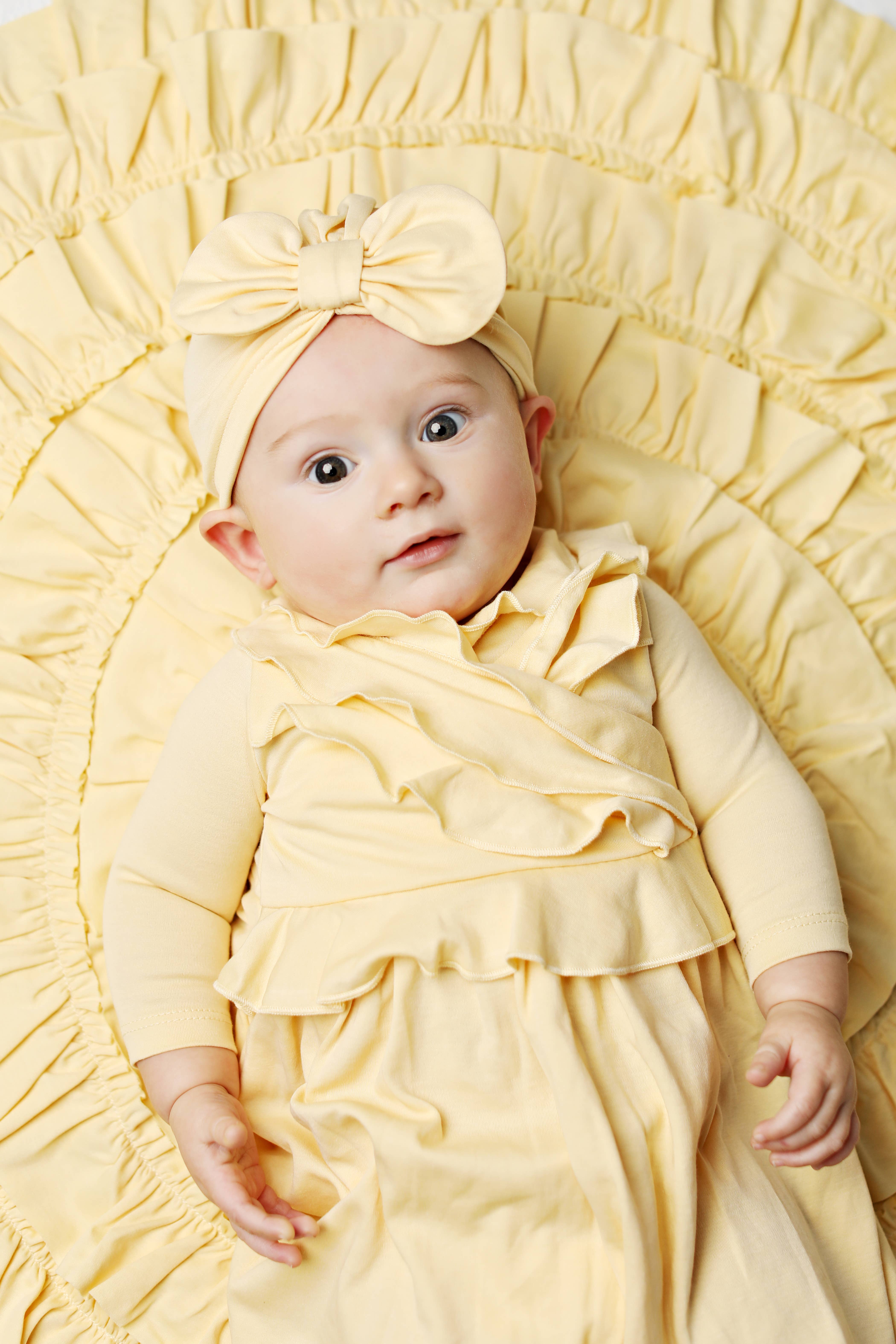 Lemon Loves Lime - Wholesale Babygown - Baby - LAYETTE BASIC-Jenna Gown1