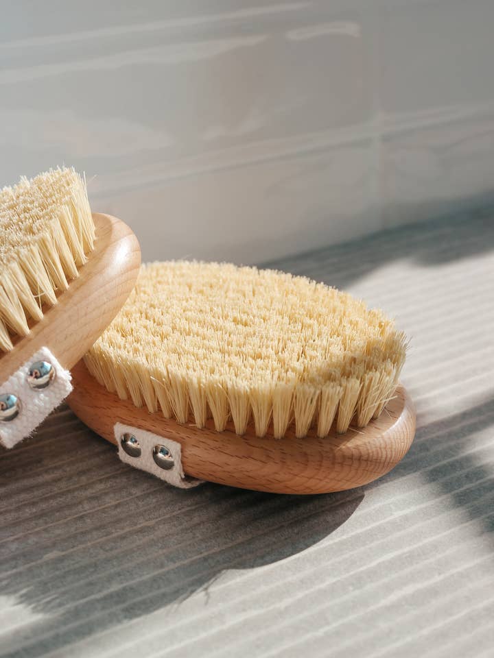 Sisal-Faser Trockenbürste für den Körper für den Großhandel von Aroma Theory