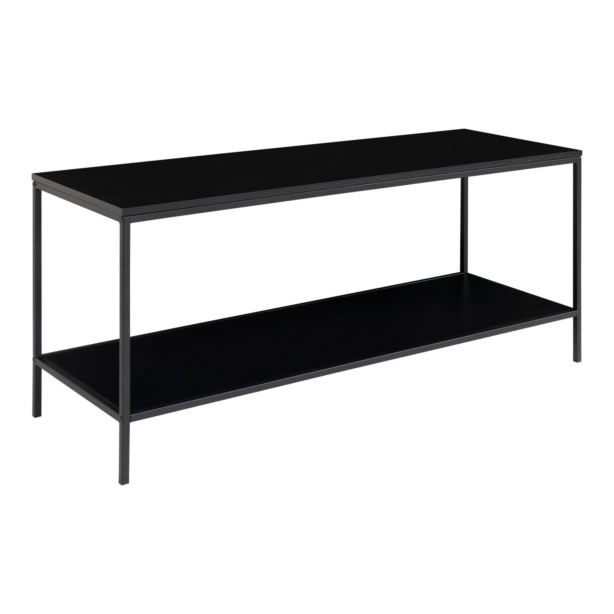 Vita TV Stand - TV table with black frame and two black for wholesale on Faire2