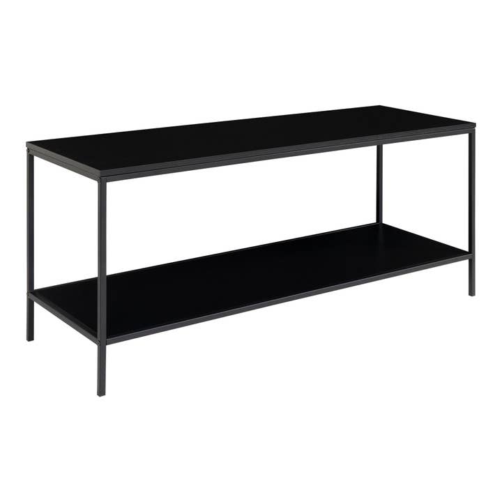 Vita TV Stand - TV table with black frame and two black for wholesale on Faire2