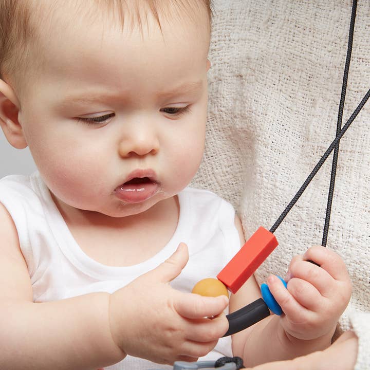 January Moon - Wholesale Teething Necklace - Baby - Primary Balance Teething Necklace