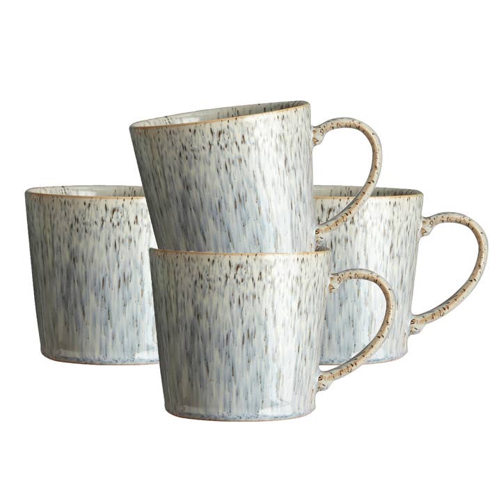 Denby - Wholesale Coffee Mug - Halo Heritage Speckle Set of 4