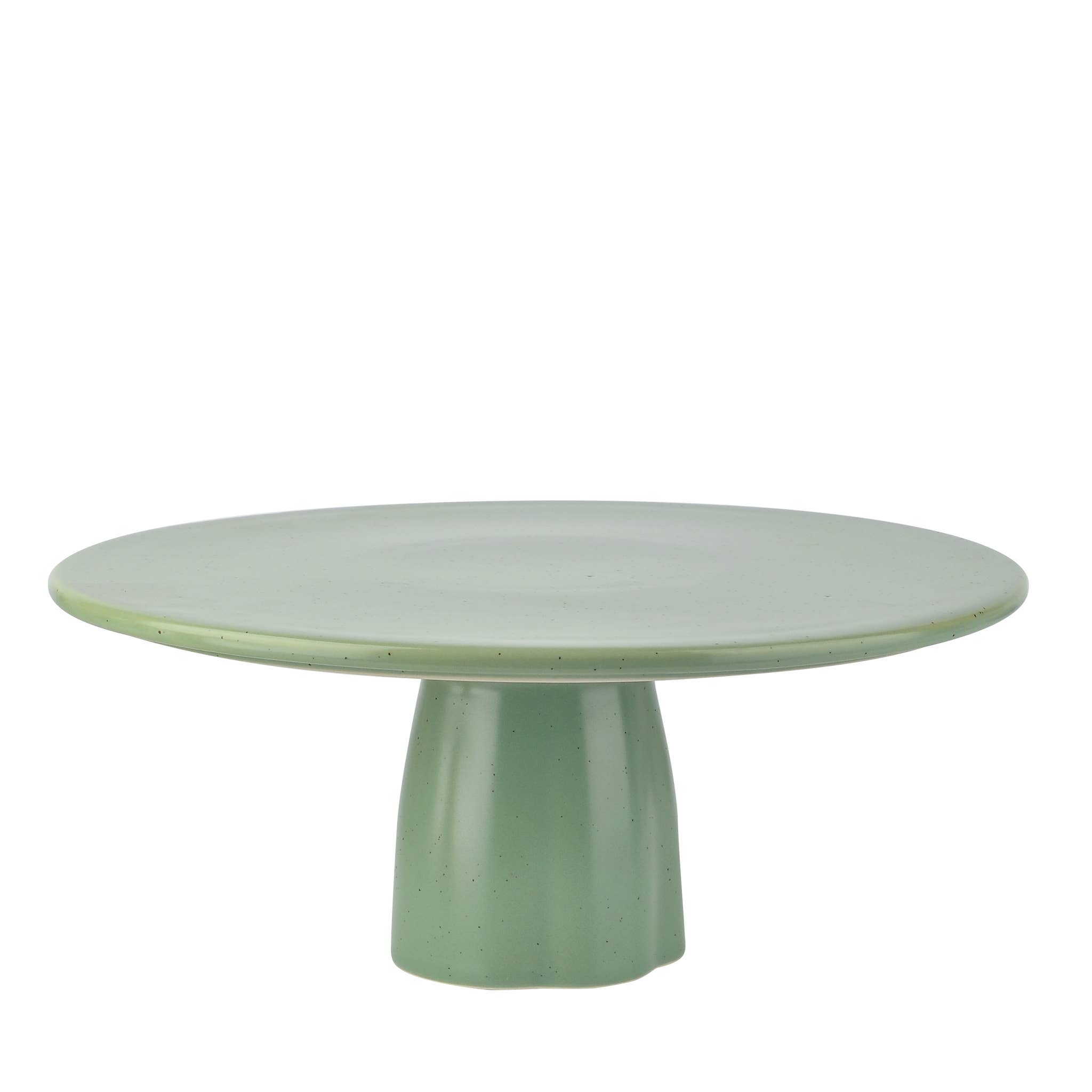 Bosilunlife – Suporte de bolo por atacado – BOS - Prato para Bolo 27 cm - Verde Brilhante - Tranquilidade Nórdica0