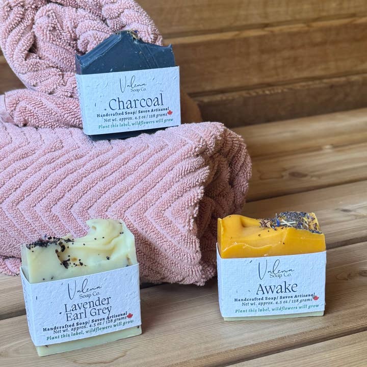 Valena Soap Co. - Wholesale Bar Soap - Charcoal Soap Bar4