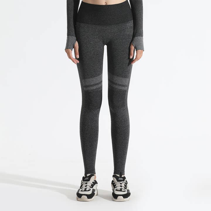 HIGH WAIST SEAMLESS LEGGING WITH MESH for wholesale by GYMQUASAR