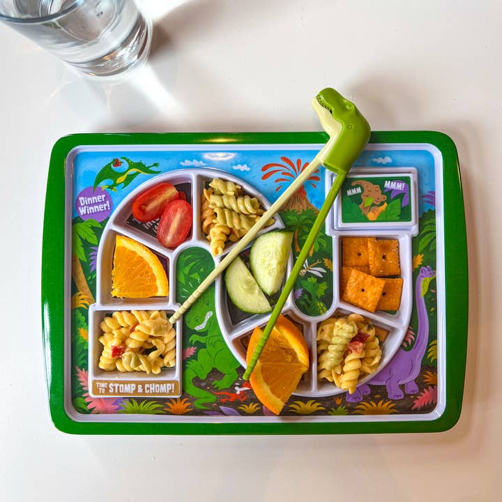 Fred & Friends - Wholesale Dinner Plate - Kids & Baby - Dinner Winner - Dinosaur Kids Tray / Plate5