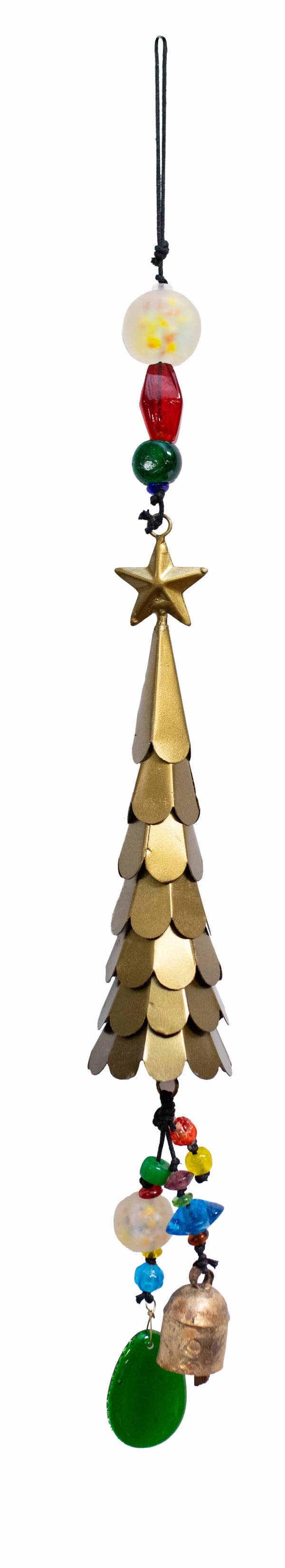 Moksha Imports - Wholesale Christmas Decoration - Tiers Of Xmas/Tree/Beads & Bell0