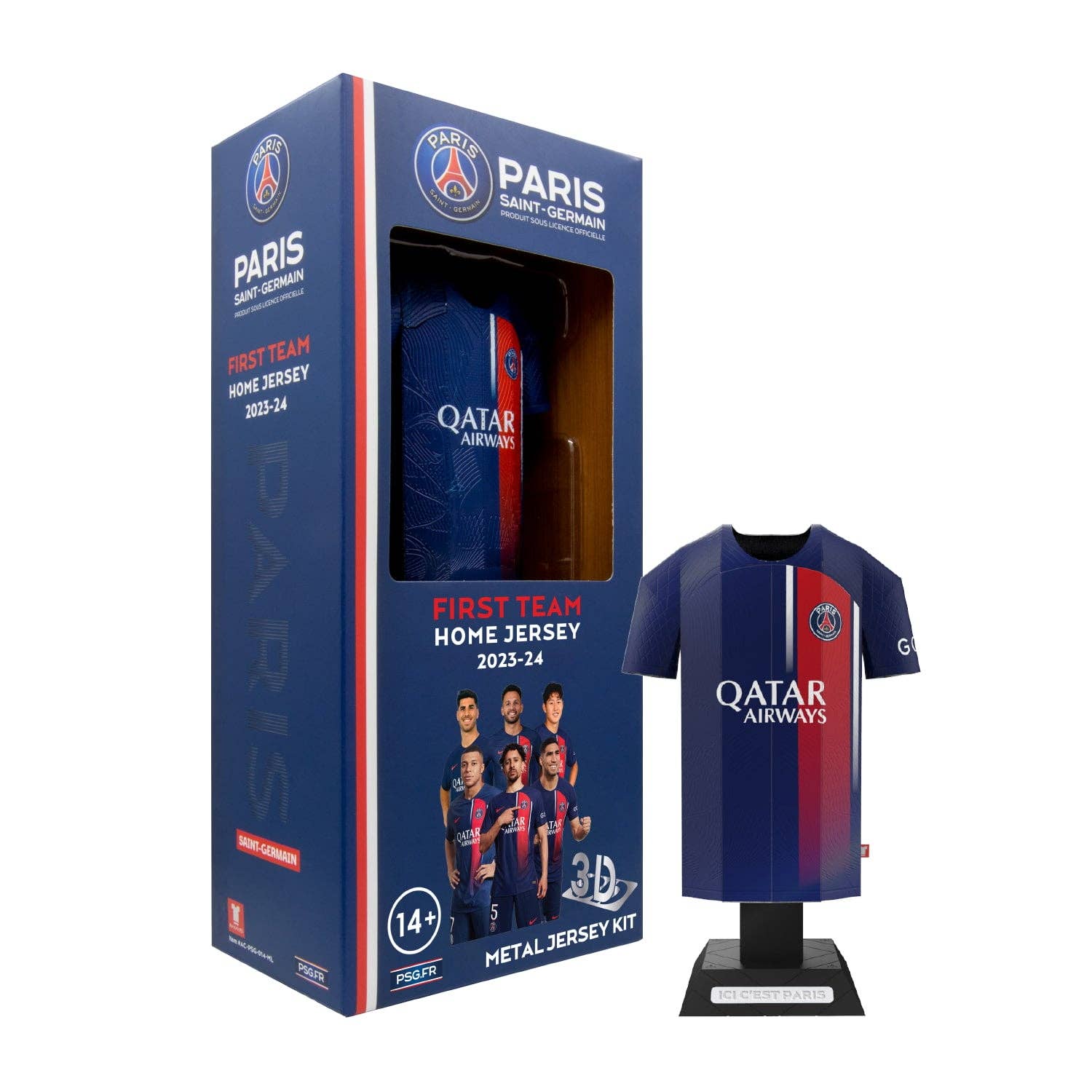 Alloy Collectors - Wholesale Decorative Tabletop Object - Paris Saint-Germain FC 23/24 Home Locker Pack1