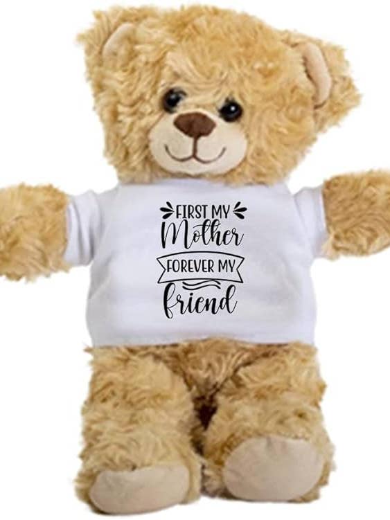 First My Mother Forever My Friend Teddy Bear for wholesale by CustomHappy