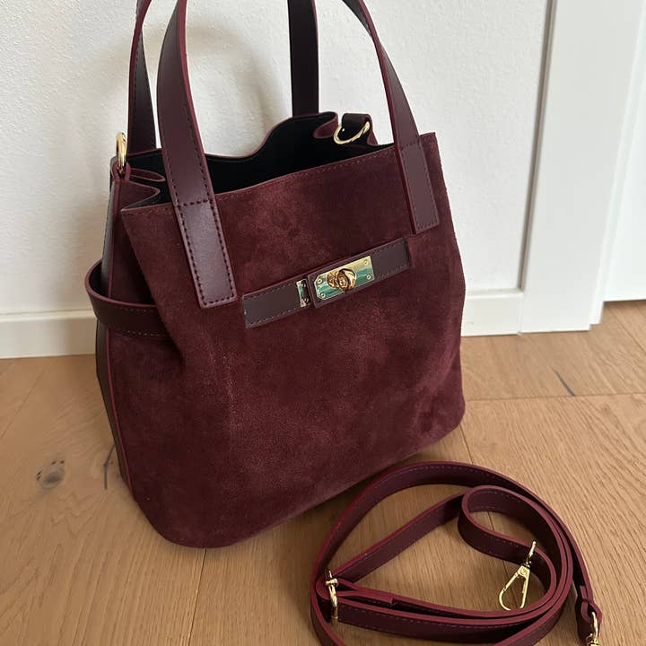 Zhade - Wholesale Shoulder Bag - Women's - TATIANA - suede bucket6