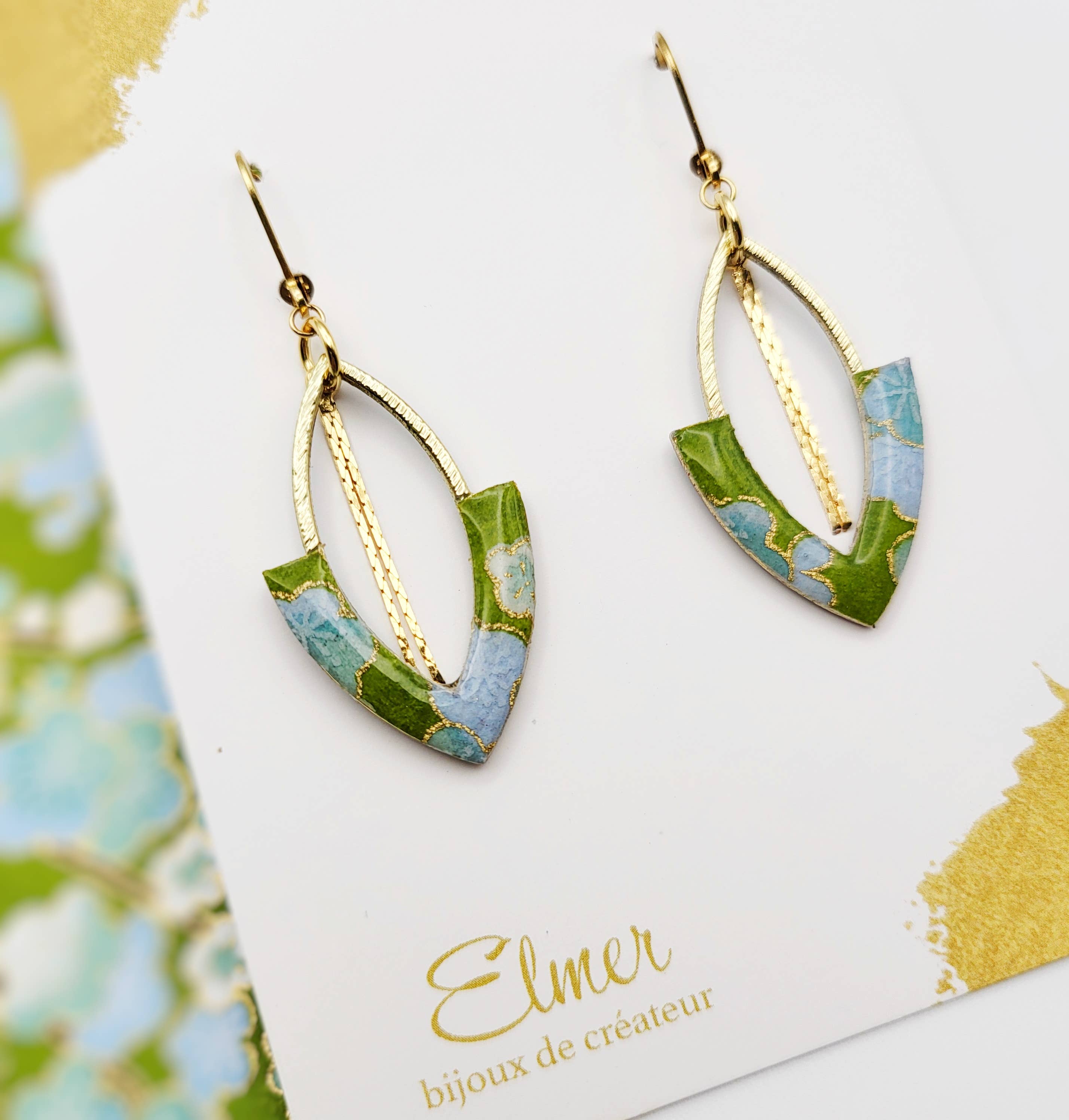 Elmer - Wholesale Tassel Earrings - KOKI earrings, medium size / 4 colors6