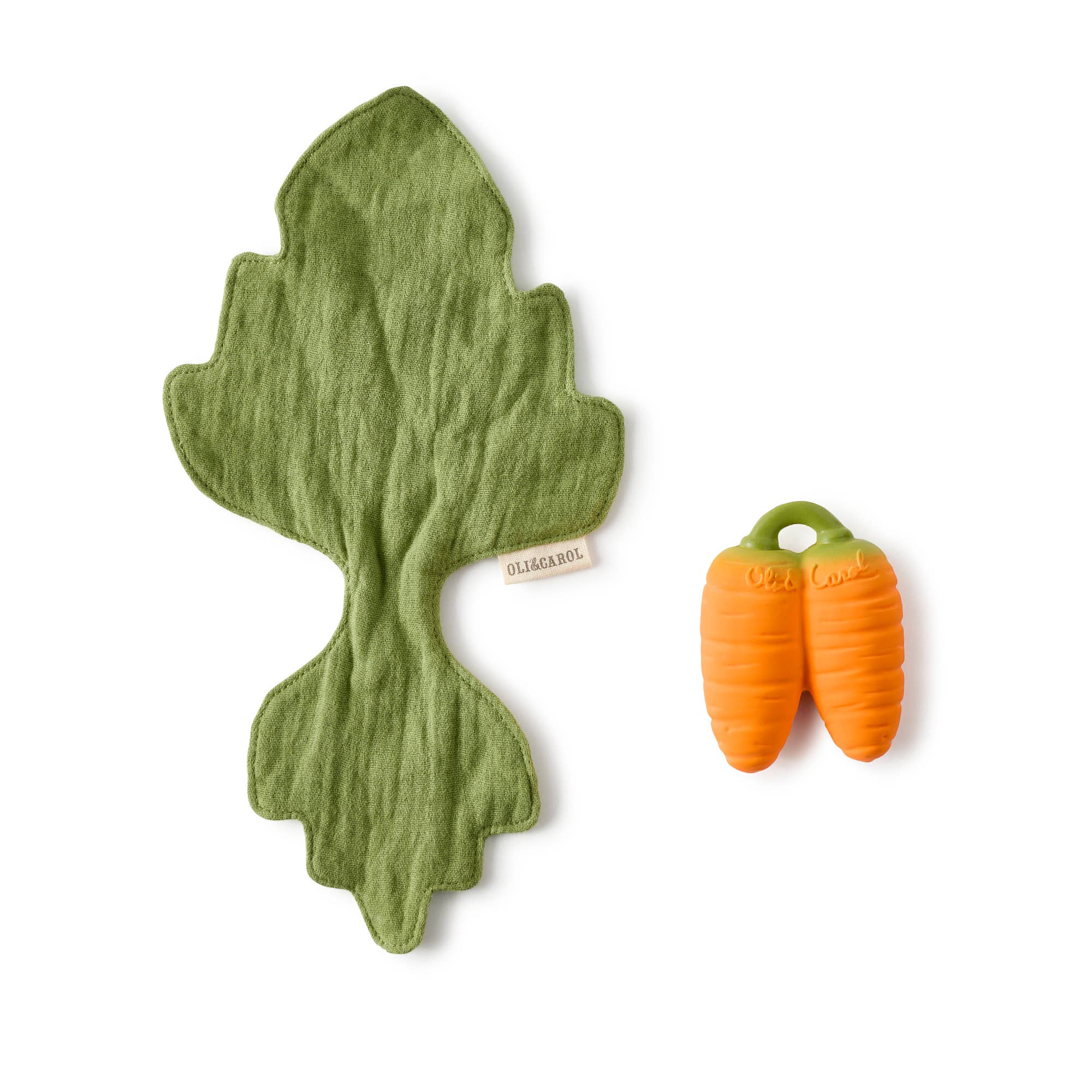 Oli & Carol - Wholesale Teether (Not Clip-On) - Baby - Cathy the Carrot Mini DouDou Teether1