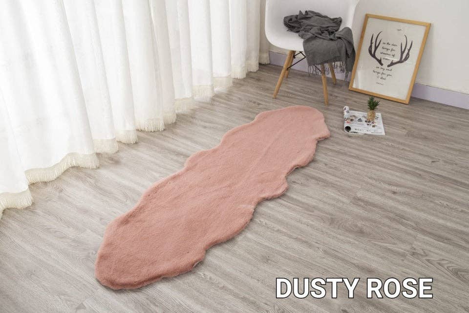 Jenin Home Furnishing Inc – Engroshandel Løst tæppe – MASSIVT KANINPELSTÆPPE BT6664