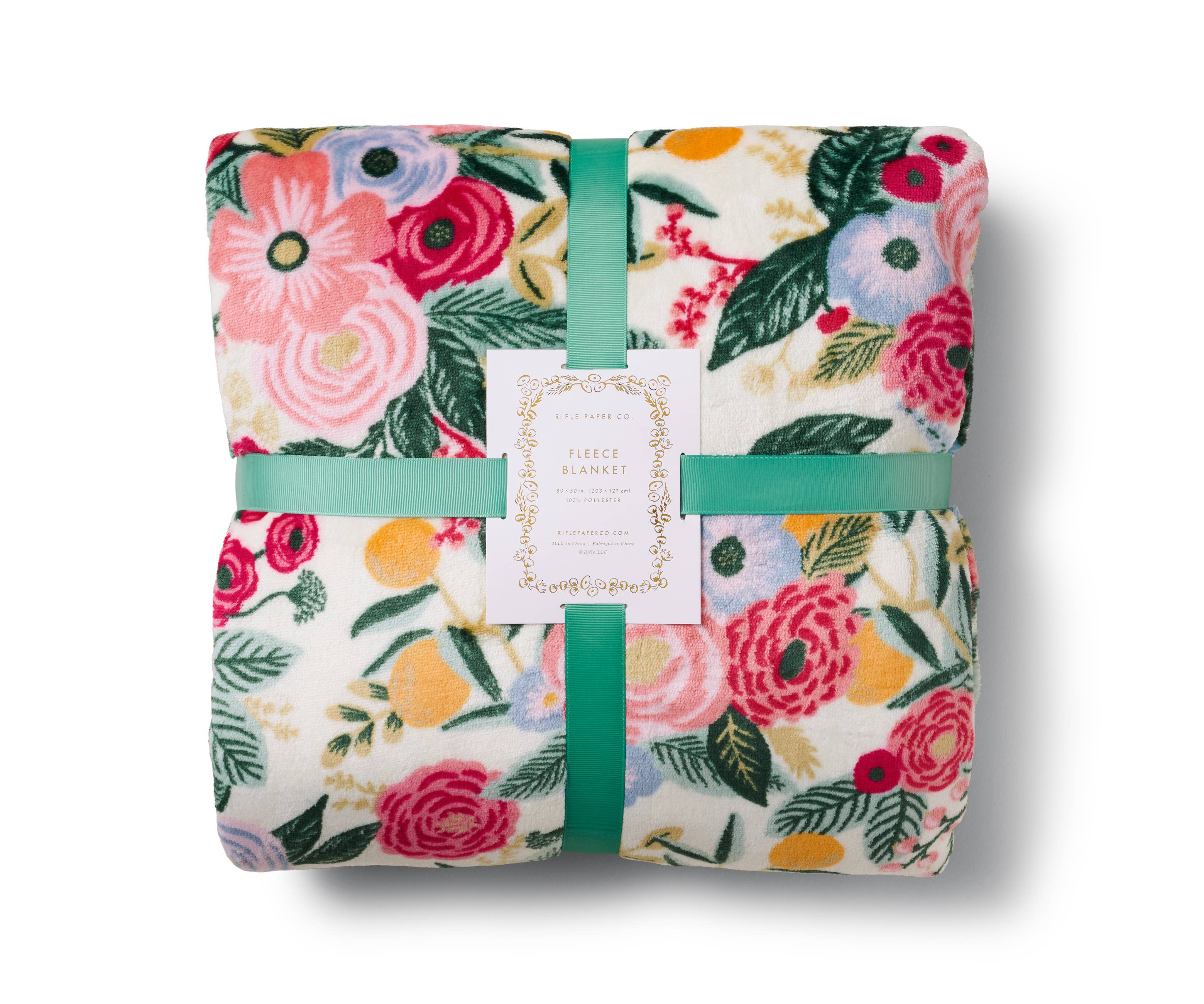 Rifle Paper Co. - Wholesale Throw Blanket - Garden Party Fleece Blanket