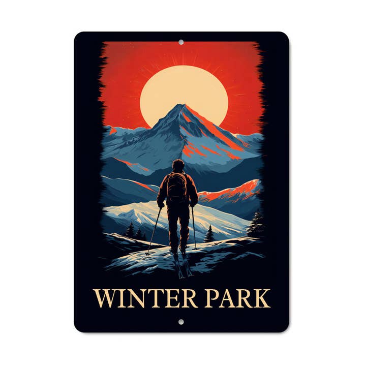 Panneau de Telluride Winter Park pour la vente par Lizton Sign Shop, Inc