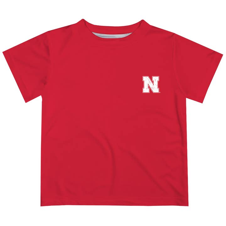 Vive La Fete - Wholesale Screen Printed T-Shirt - Kids - Nebraska Huskers Hand Sketched Impressions Boys T-Shirt