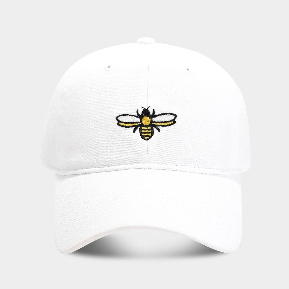 ACCITY - Wholesale Baseball Cap - Women's - Bee Embroidery Baseball Cap -  Outdoor Sun Hat CWAH20201