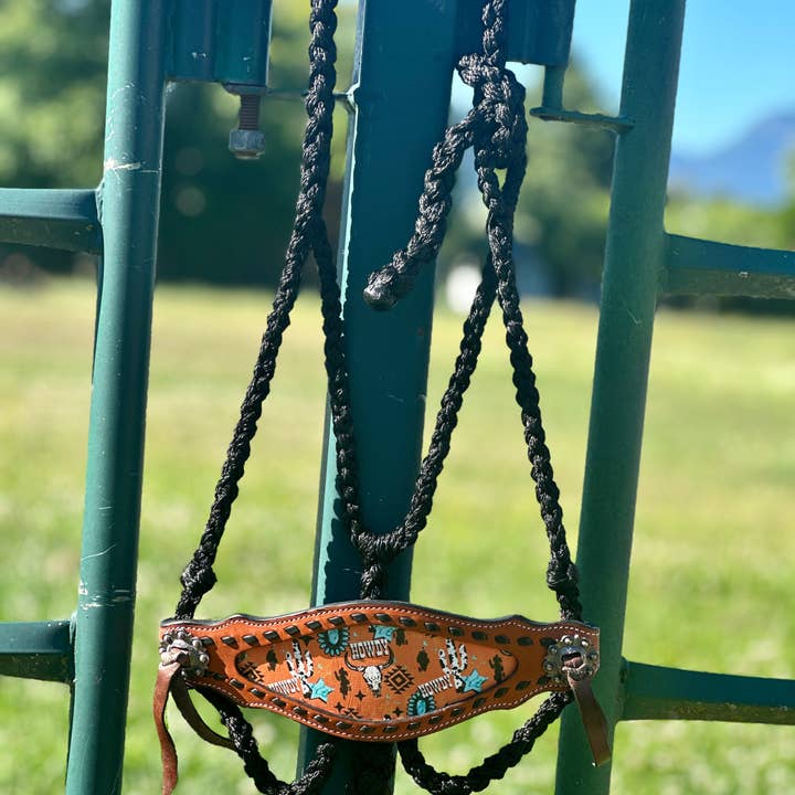 Schulz Equine - Wholesale Horseback Riding Gear - Braided Bronc Halter