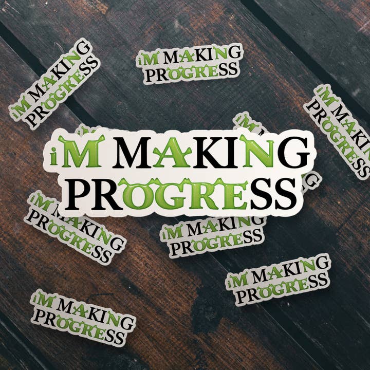 Sticker Bull - Wholesale Sticker - I'm An Ogre Funny Motivational Shrek Vinyl Sticker