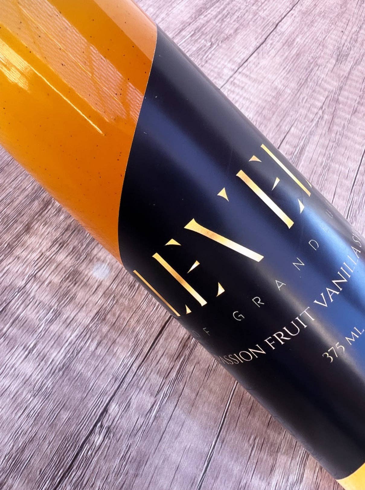 Levels of Grandeur - Wholesale Cocktail Mix/Syrup - Passion Fruit Vanilla Syrup1