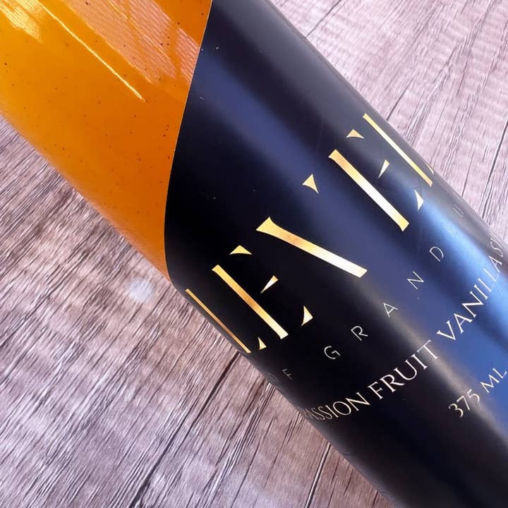 Levels of Grandeur - Wholesale Cocktail Mix/Syrup - Passion Fruit Vanilla Syrup1