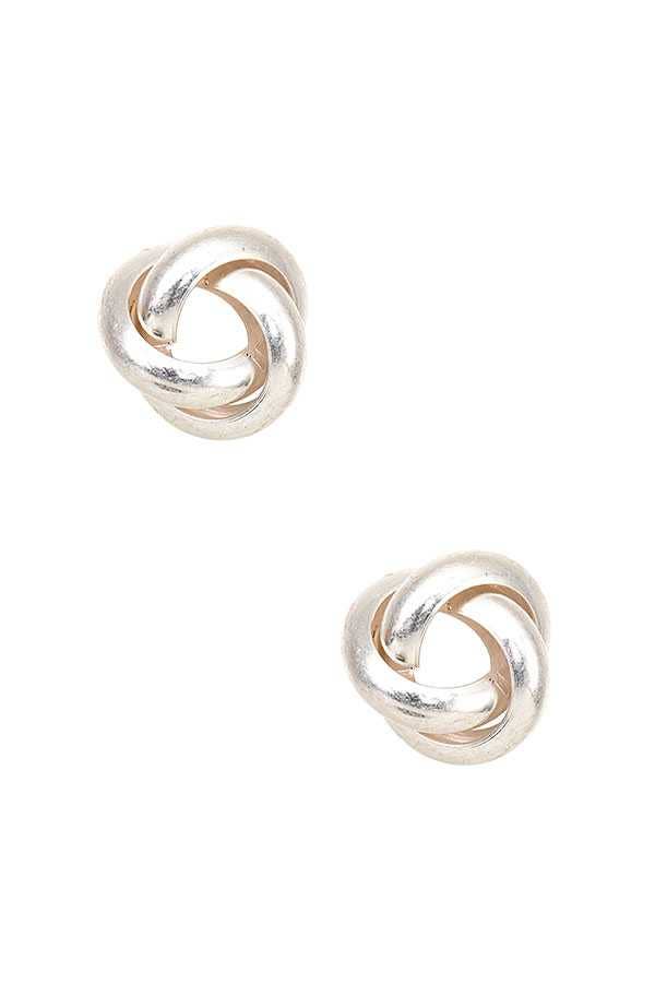 anbfashion - Wholesale Dangle Earrings - KNOT POST EARRING  6203