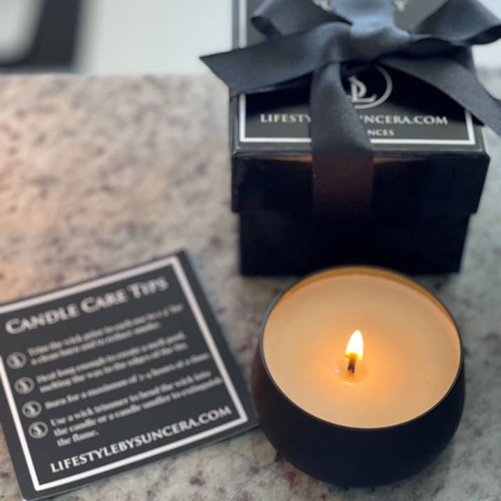 Accustomed To Going Through Customs Luxury Candle for wholesale by Lifestyle by Suncera