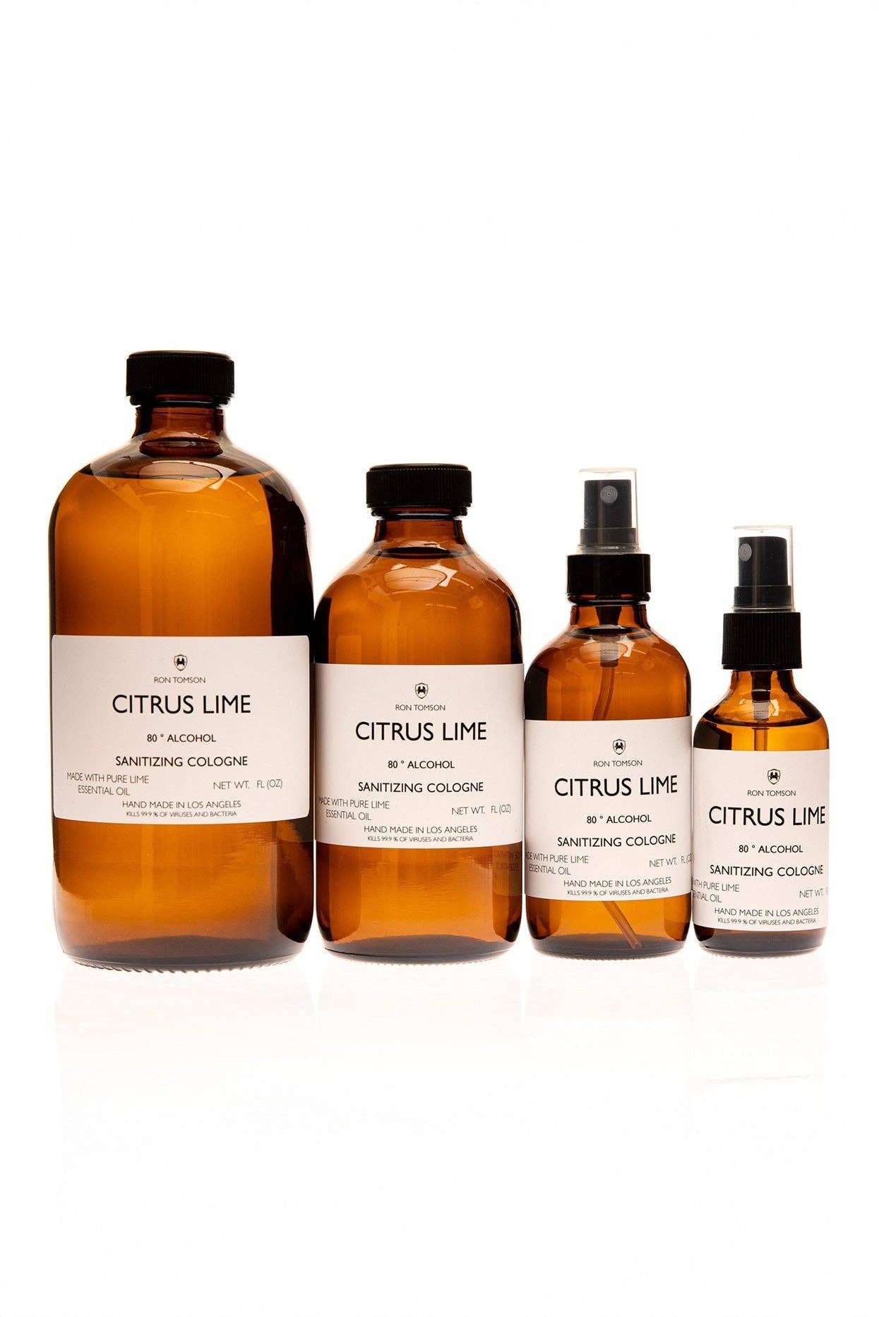 Ron Tomson - Wholesale Hand Sanitizer - Citrus Lime Sanitizing Cologne1