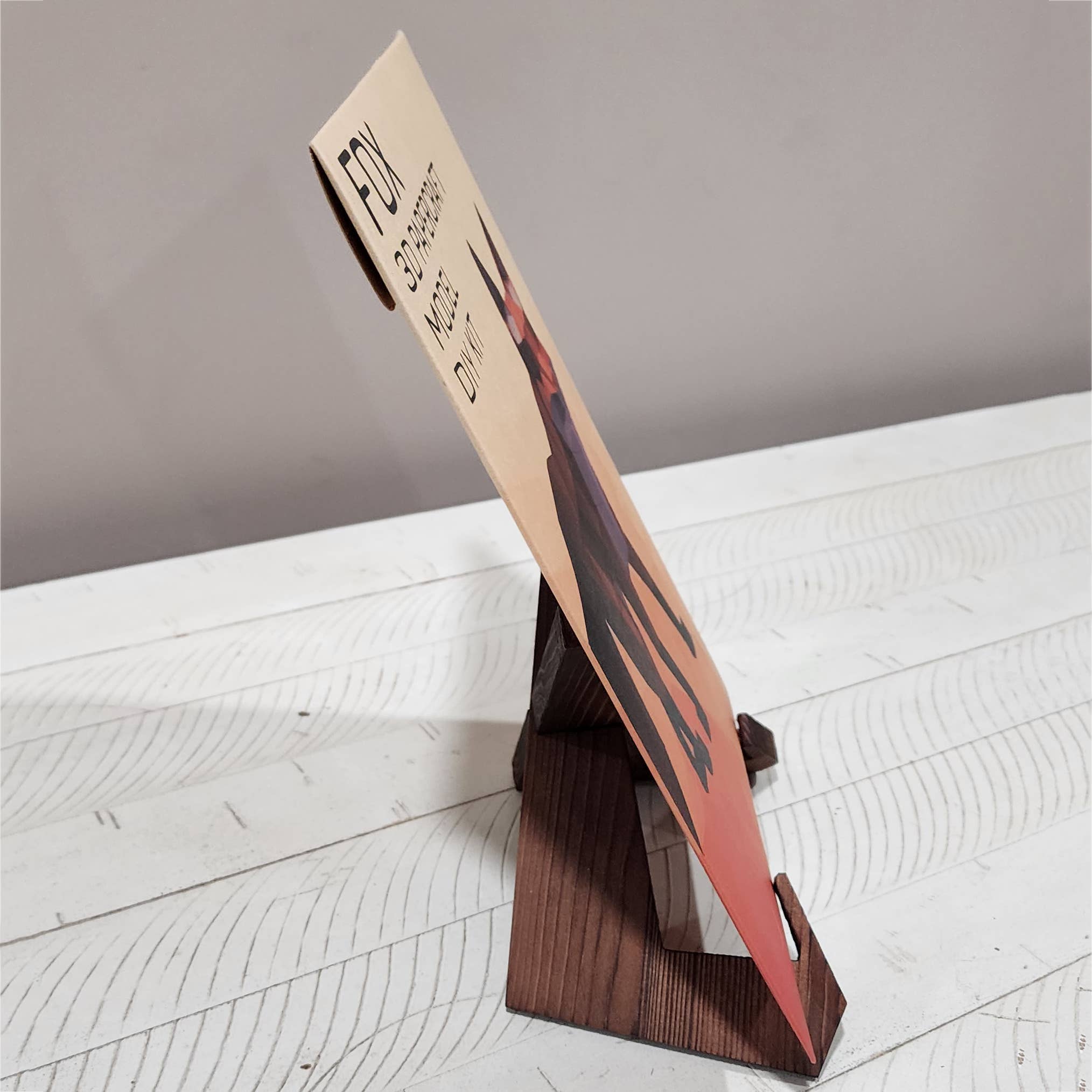 PAPERCRAFT WORLD - Wholesale DIY Craft Kit - Walking Fox PaperCraft Origami Model, Fox 3D Model10