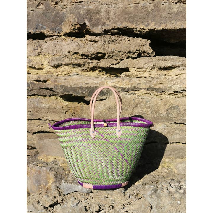 Nature et Fibre - Wholesale Beach Bag - Assortment of handmade tote basket bags